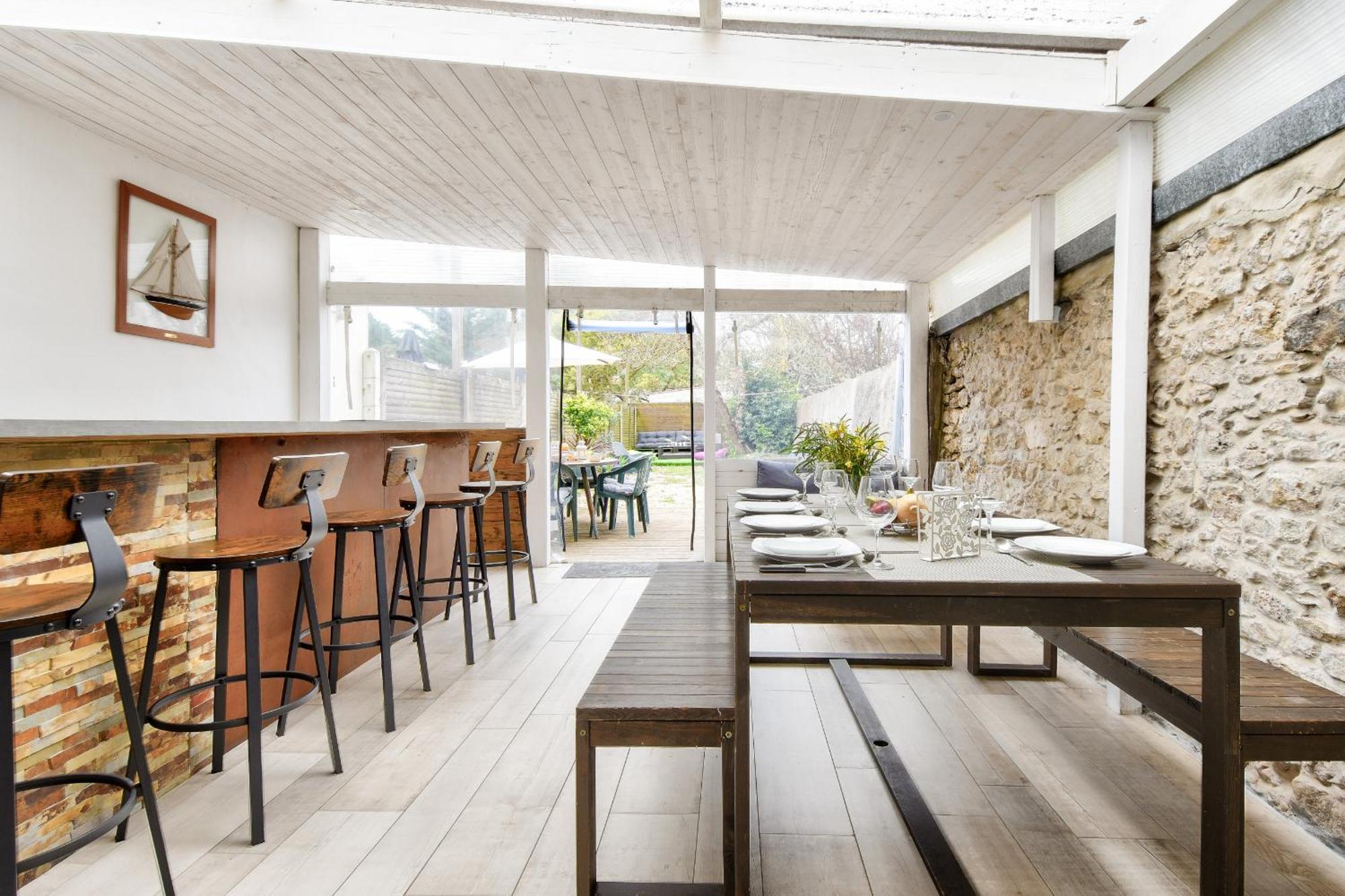 Maison Avec Jardin Pour 8 A 550m De La Holiday home *